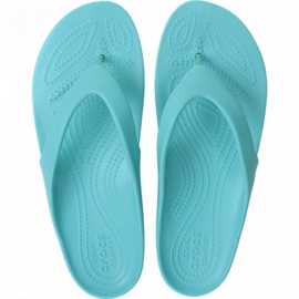Sandalias Crocs Kadee Ii Flip W para mujer turquesa 202492 40M azul 2