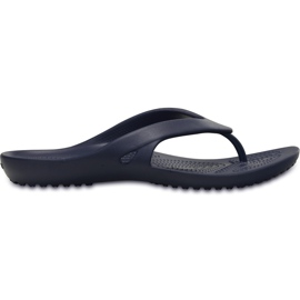 Crocs Kadee Ii Flip W Pantuflas de mujer azul marino 202492410 4