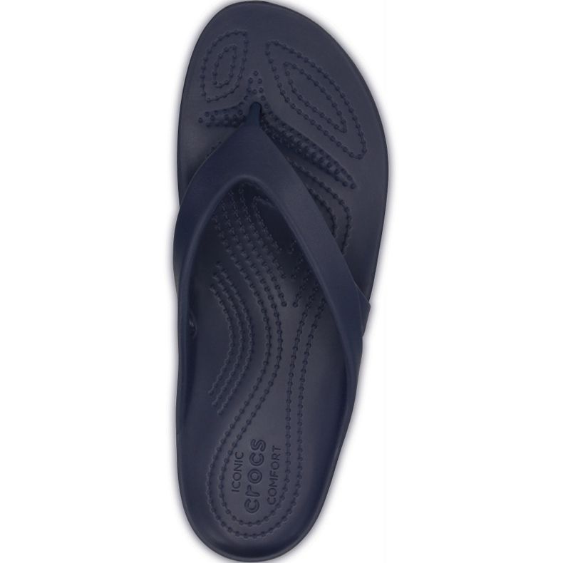 Crocs Kadee Ii Flip W Pantuflas de mujer azul marino 202492410 2