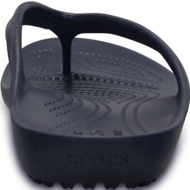 Crocs Kadee Ii Flip W Pantuflas de mujer azul marino 202492410 6