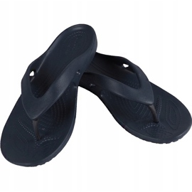 Crocs Kadee Ii Flip W Pantuflas de mujer azul marino 202492410 1