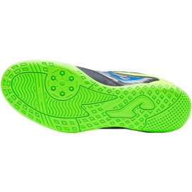 Bota de fútbol Joma Maxima 2103 Sala In negro-verde-azul 5