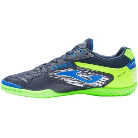 Bota de fútbol Joma Maxima 2103 Sala In negro-verde-azul 1
