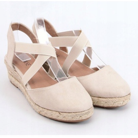 Alpargatas de cuña baja beige 9R65 Beige 2