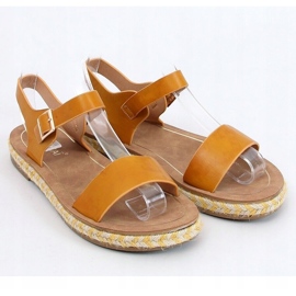Sandalias alpargatas mielTH005 Amarillo 3