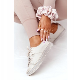 Zapatos de piel mujer Maciejka 05054-25 Golden dorado 1