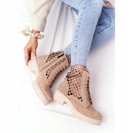 Botas caladas Workery Lewski Shoes 3030-0 Sand marrón 7