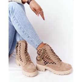 Botas caladas Workery Lewski Shoes 3030-0 Sand marrón 6