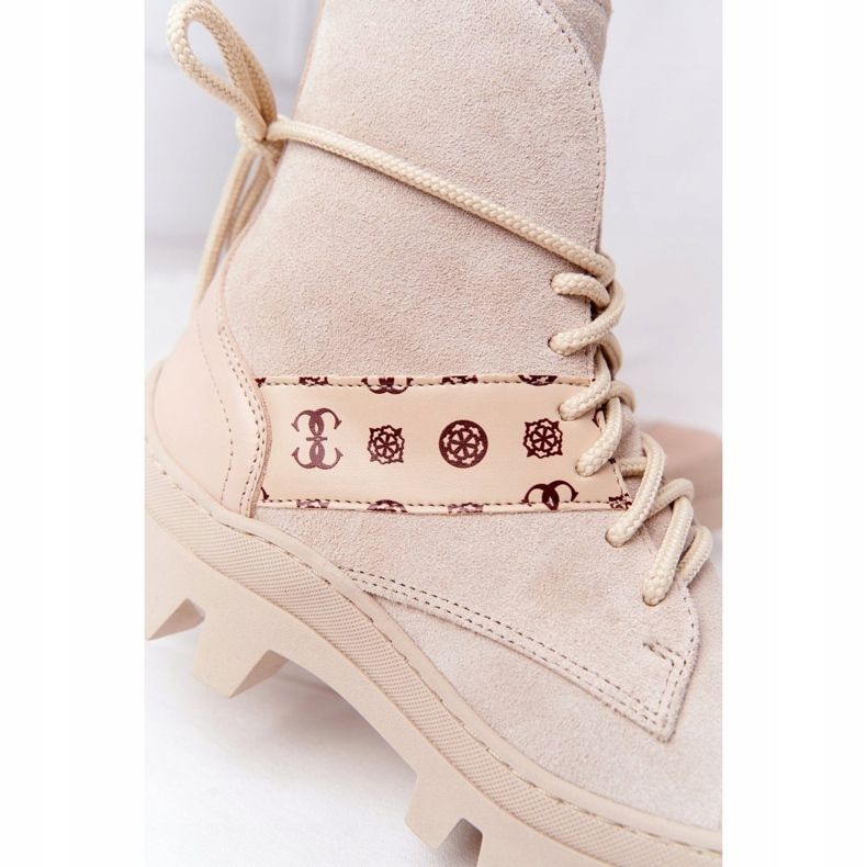 Botas de ante Workery Lewski Shoes 2942-0 Light Beż beige 1
