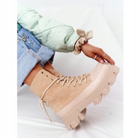Botas de ante Workery Lewski Shoes 3007-0 Sand beige multicolor 3