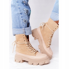 Botas de ante Workery Lewski Shoes 3007-0 Sand beige multicolor 5