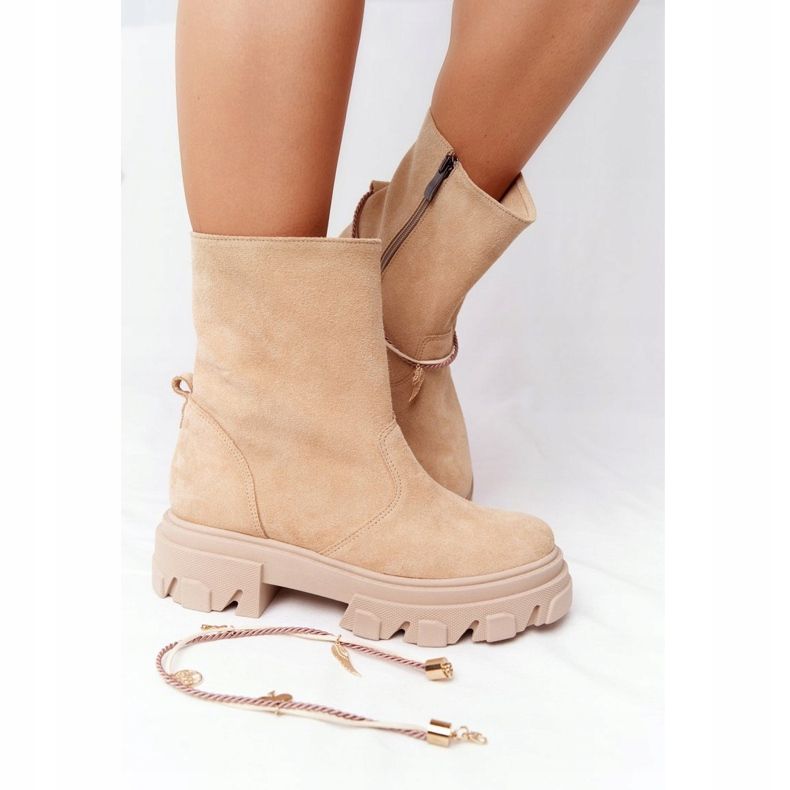 Botas de ante Workery Lewski Shoes 3006-0 Sand beige multicolor 1