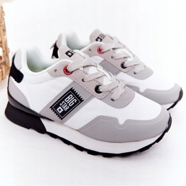Zapatos deportivos para niños Memory Foam Big Star HH374168 Blanco 2