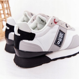 Zapatos deportivos para niños Memory Foam Big Star HH374168 Blanco 6