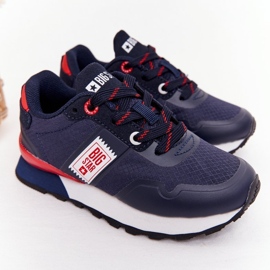 Zapatos Deportivos Para Niños Memory Foam Big Star HH374171 Azul Marino 2