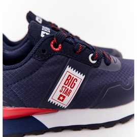 Zapatos Deportivos Para Niños Memory Foam Big Star HH374171 Azul Marino 5