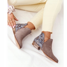 Botas de piel mujer Maciejka Dark Beige 04091-65 6