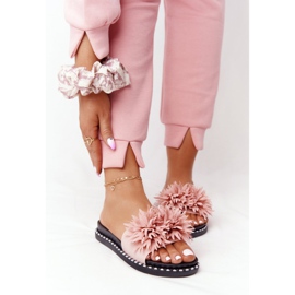 Pantuflas De Goma Con Jets Vinceza 20-30101 Rosa 2