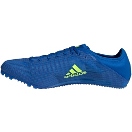 Zapatillas de hombres adidas Sprintstar spikes azul FY0325 2