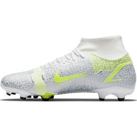 Zapatos de fútbol Nike Mercurial Superfly 8 Academy FG / MG M CV0843 107 gris plata 2