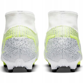 Zapatos de fútbol Nike Mercurial Superfly 8 Academy FG / MG M CV0843 107 gris plata 3