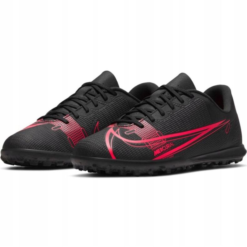 Zapatos de fútbol Nike Mercurial Vapor 14 Club Tf Jr CV0945 090 negro negro 2 Zapatos de fútbol Nike Mercurial Vapor 14 Club Tf Jr CV0945 090 negro negro 2