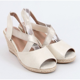 Sandalias alpargatas con cuñas oro 9R38 Oro dorado 1 Sandalias alpargatas con cuñas oro 9R38 Oro dorado 1