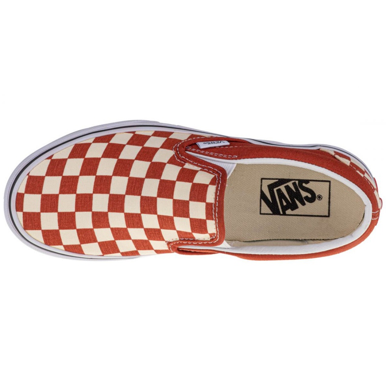 Vans Classic Slip-On W VN0A4U38WS21 blanco naranja 2