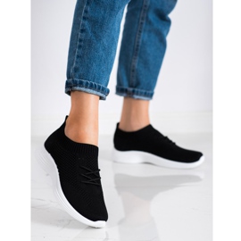 SHELOVET Calzado deportivo sin cordones negro 1