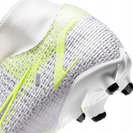 Zapatos de fútbol Nike Mercurial Superfly 8 Academy FG / MG CV0843 107 plata 6