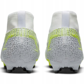 Zapatillas de fútbol Nike Mercurial Superfly 8 Academy FG / MG Junior CV1127 107 plata 3
