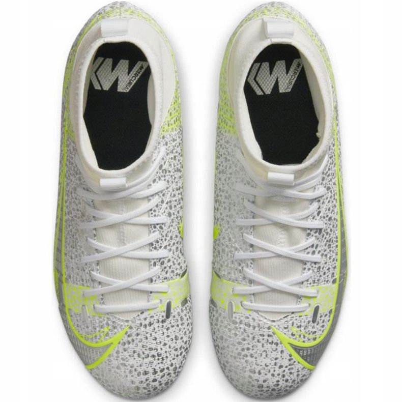 Zapatillas de fútbol Nike Mercurial Superfly 8 Academy FG / MG Junior CV1127 107 plata 1