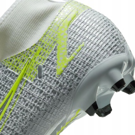 Zapatillas de fútbol Nike Mercurial Superfly 8 Academy FG / MG Junior CV1127 107 plata 6