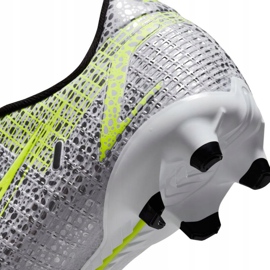 Zapatos de fútbol Nike Mercurial Vapor 14 Academy FG / MG Junior CV0811 107 plata 5