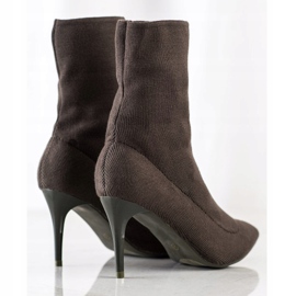 Sabatina Botas de primavera con tacón alto multicolor verde 2