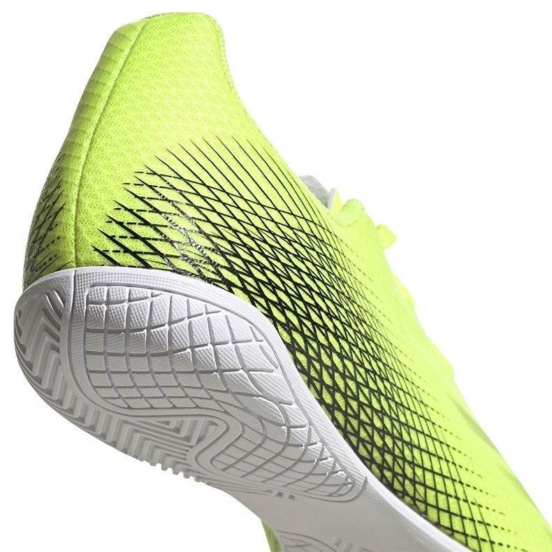 Botas de fútbol Adidas X Ghosted.4 In amarillo-negro-blanco FW6906 amarillos 2