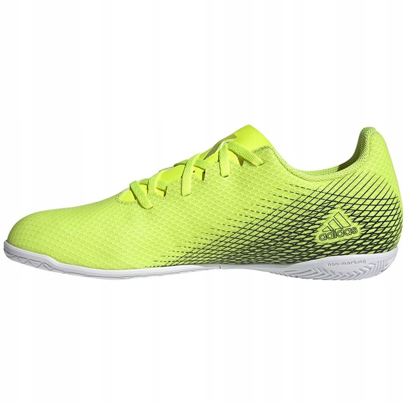 Botas de fútbol Adidas X Ghosted.4 In amarillo-negro-blanco FW6906 amarillos 3