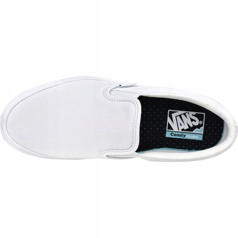 Vans ComfyCush Slip-On M VN0A3WMDVNG Zapatos blanco 2 Vans ComfyCush Slip-On M VN0A3WMDVNG Zapatos blanco 2