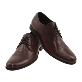 Zapato con cordones burdeos Pilpol 1674 multicolor 5