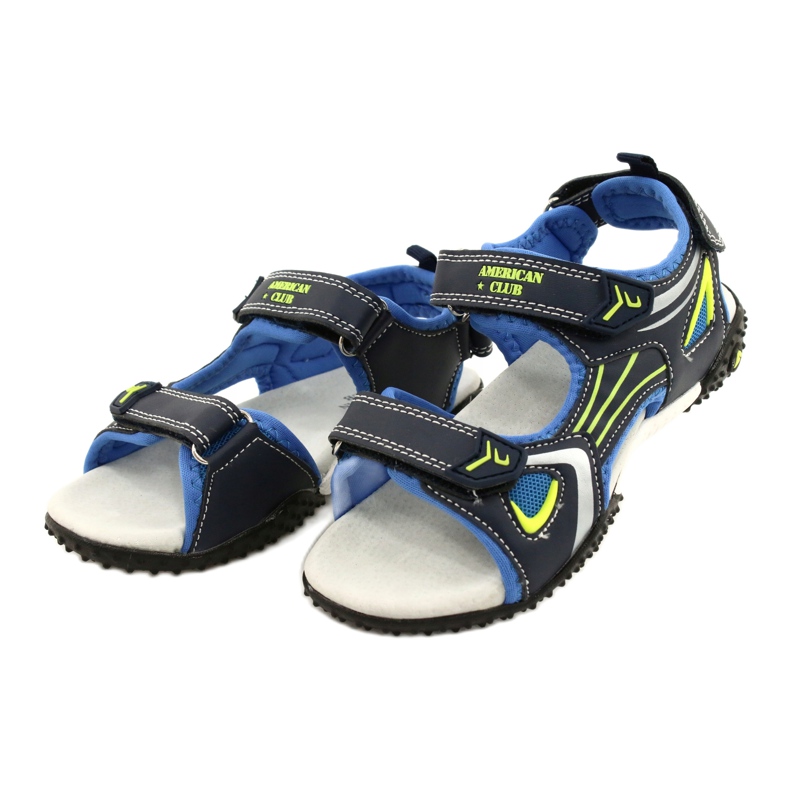 American Club Inserción de cuero American RL23 azul marino azul verde 1