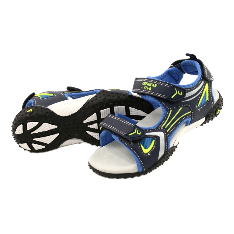 American Club Inserción de cuero American RL23 azul marino azul verde 2