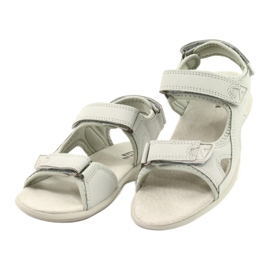 American Club Sandalias Deportivas Inserción de piel HL09 / 21 Gris claro 1