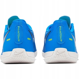 Zapatos de fútbol Nike Phantom Gt Club Ic azul CK8466 400 5