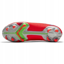 Calzado de fútbol Nike Mercurial Vapor 14 Academy FG / MG Junior CV0811 600 rojo rojo 4