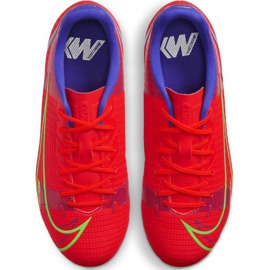 Calzado de fútbol Nike Mercurial Vapor 14 Academy FG / MG Junior CV0811 600 rojo rojo 1