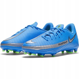 Calzado de fútbol Nike Phantom Gt Academy FG / MG Junior CK8476 400 azul azul 2
