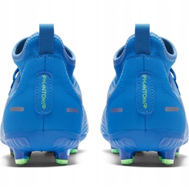 Zapatillas de fútbol Nike Phantom Gt Academy Df FG / MG Junior CW6694 400 azul azul 4