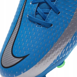 Zapatillas de fútbol Nike Phantom Gt Academy Df FG / MG Junior CW6694 400 azul azul 5