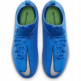 Zapatillas de fútbol Nike Phantom Gt Academy Df FG / MG Junior CW6694 400 azul azul 3