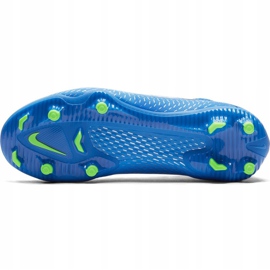 Zapatillas de fútbol Nike Phantom Gt Academy Df FG / MG Junior CW6694 400 azul azul 1